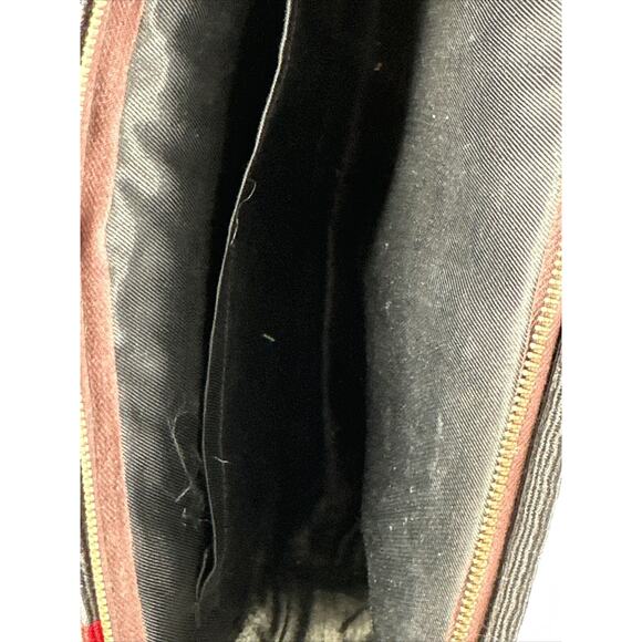 Vintage South American Embroidered Woven Tapestry Baguette Purse Shoulder Bag - Picture 9 of 9